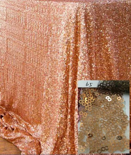 Rose Gold Color ShinyBeauty полиэстер/Блестки 72 Круглый 6 футов Серебряный скатерти ткань/скатерть для отеля вечерние, Свадебные Скатерть столовая - Цвет: Rose Gold Color