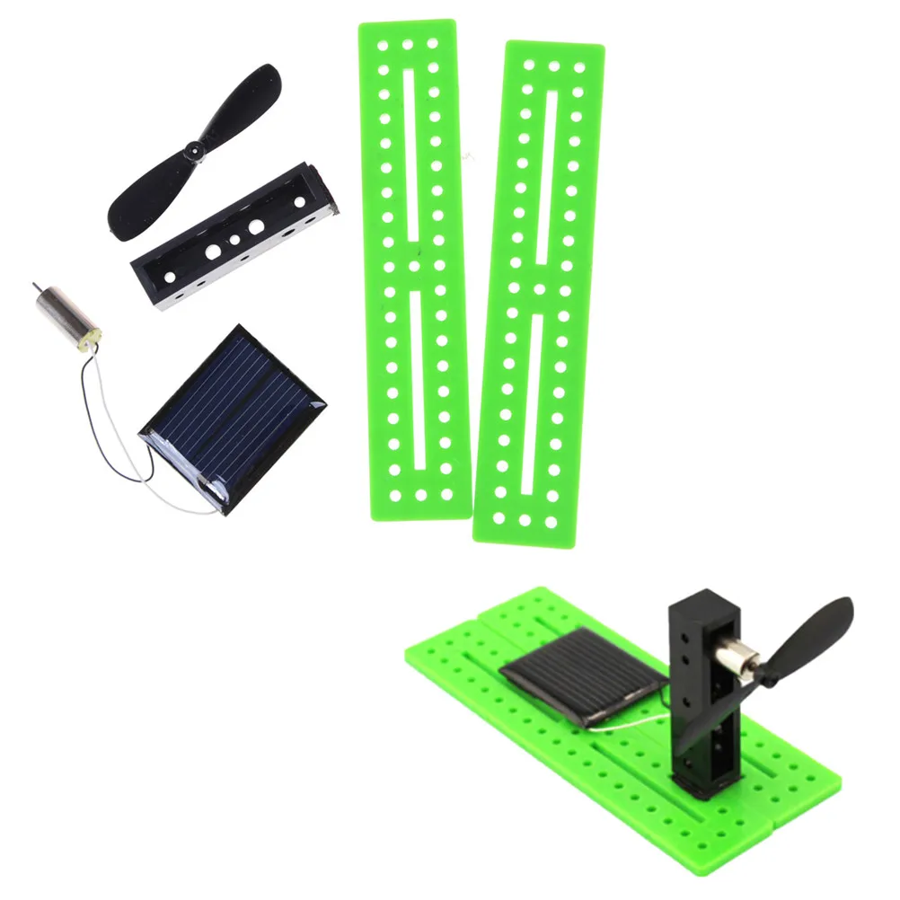 Новый эксперимент с солнечными ячейками DIY игрушка для сборки солнечной батареи