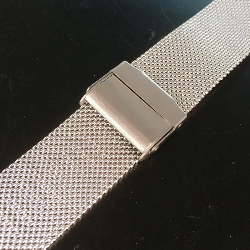 Ремешок из нержавеющей стали для часов водонепроницаемый Плетеный сетчатый