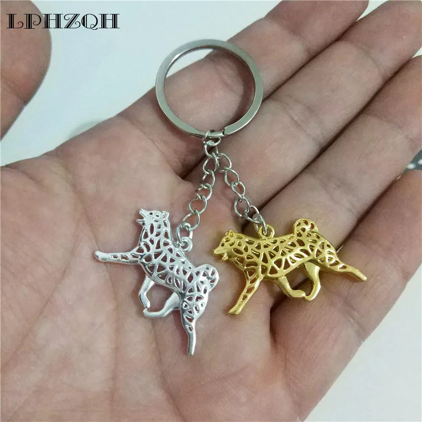 LPHZQH модный брелок для ключей с щенком собакой Шиба ину подвеска женской сумки