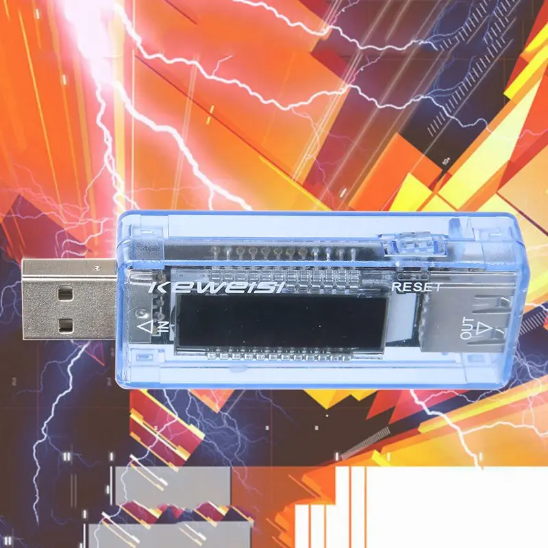 USB тестер аккумулятора вольтметр внешний аккумулятор диагностический