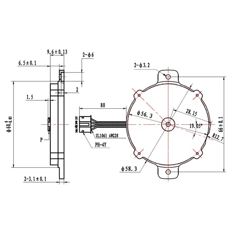 Ультра Плоский шаговый двигатель Nema23 для кормушек|stepper motor nema23|motor nema23flat stepper |