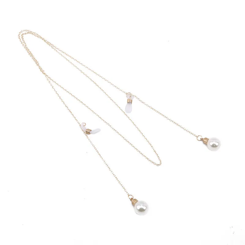 Модная цепочка для очков чтения женщин серебряные оправы металлические