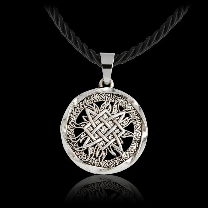 Скандинавский Викинг серия пиратский геометрический узор ожерелье РУНИЧЕСКАЯ