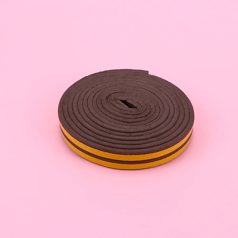 Новинка практичная уплотнительная лента для дверей и окон 5 м самоклеящаяся