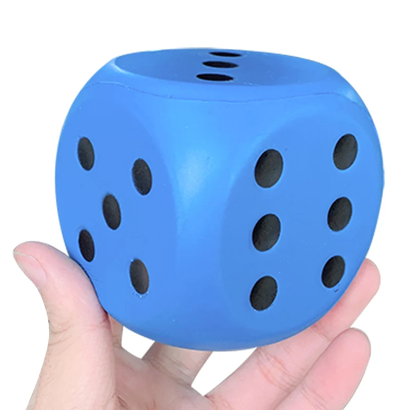 Jumbo Dice сжимающие игрушки мягкие медленно растущие образования моделирование крем ароматизированный стресс облегчение Забавный Рождественский подарок игрушка для детей