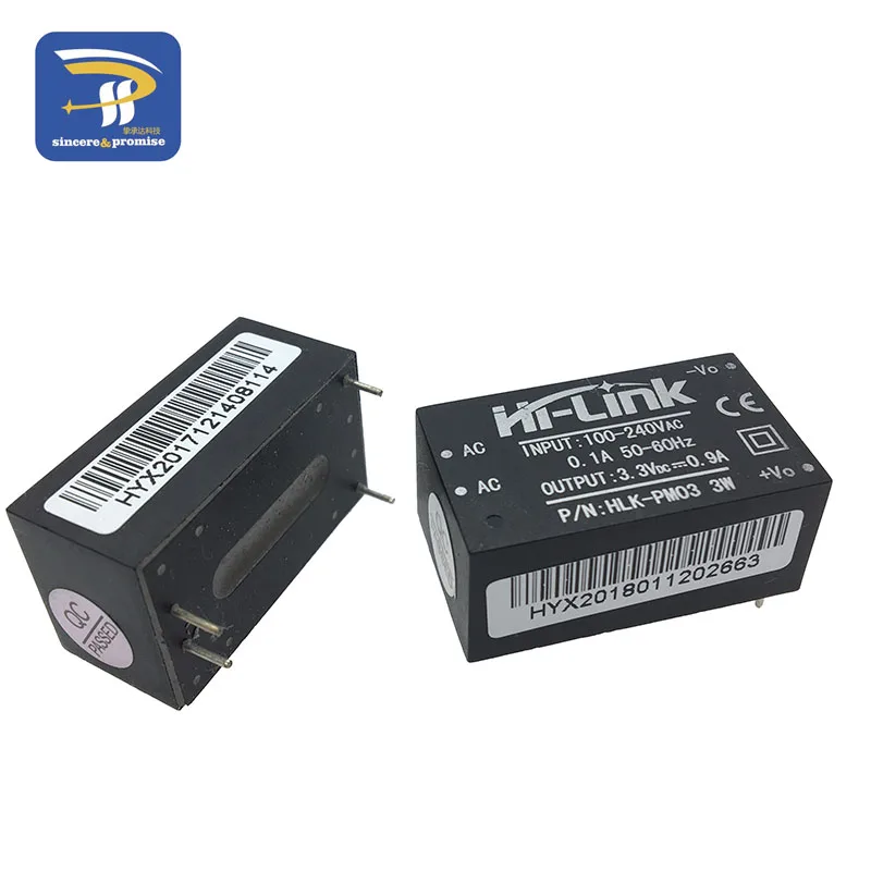 Φ 220V to 5V/3 3 V/12V 3W интеллектуальный модуль источника питания | Электронные