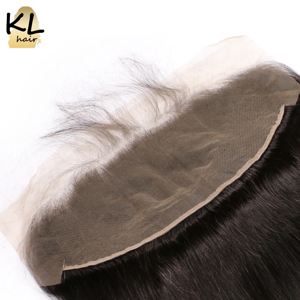 KL Hair 13x4 волосы от уха до с кружевной фронтальной застежкой прямые человеческие