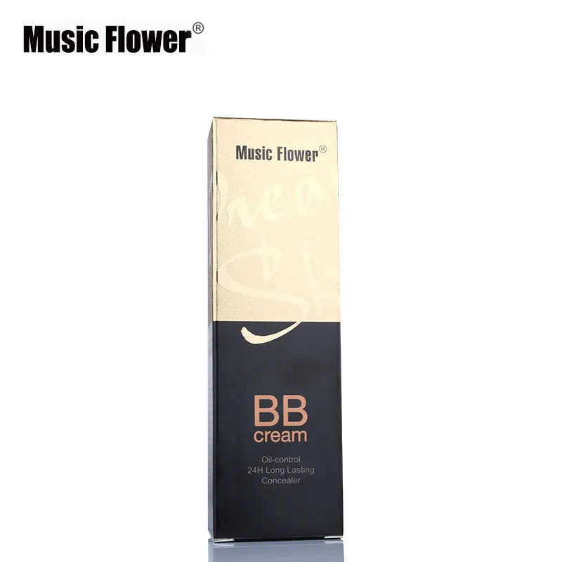 Music Flower 3 цвета полный охват уход за кожей лица BB крем макияж консилер натуральный кремово-Водонепроницаемый, Длительное Действие, база под макияж тональный крем