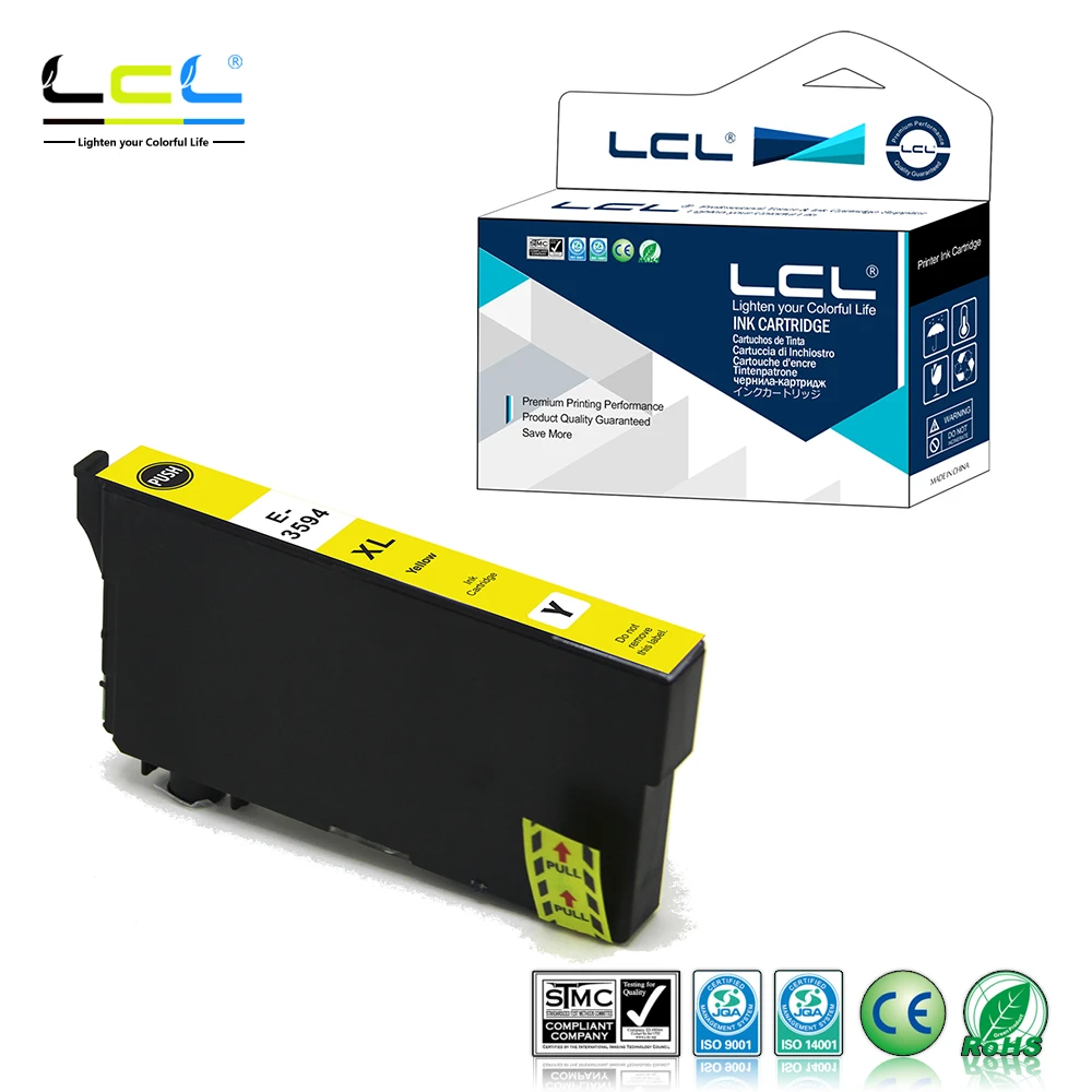 LCL 35XL T3592 T3593 T3594 (1-Pack) чернильный картридж совместимый для Epson WF-4725D | Компьютеры и
