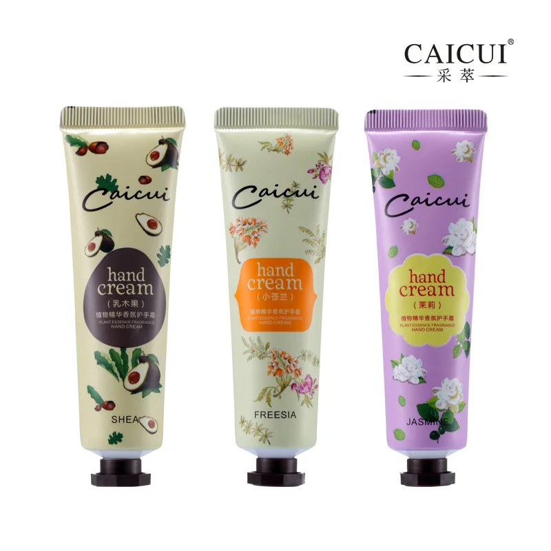 30ml 15 Type Whitening Moisturizing Hand Cream Mini Cute Hand Lotions Nourishing Anti-aging Feet Care Cream