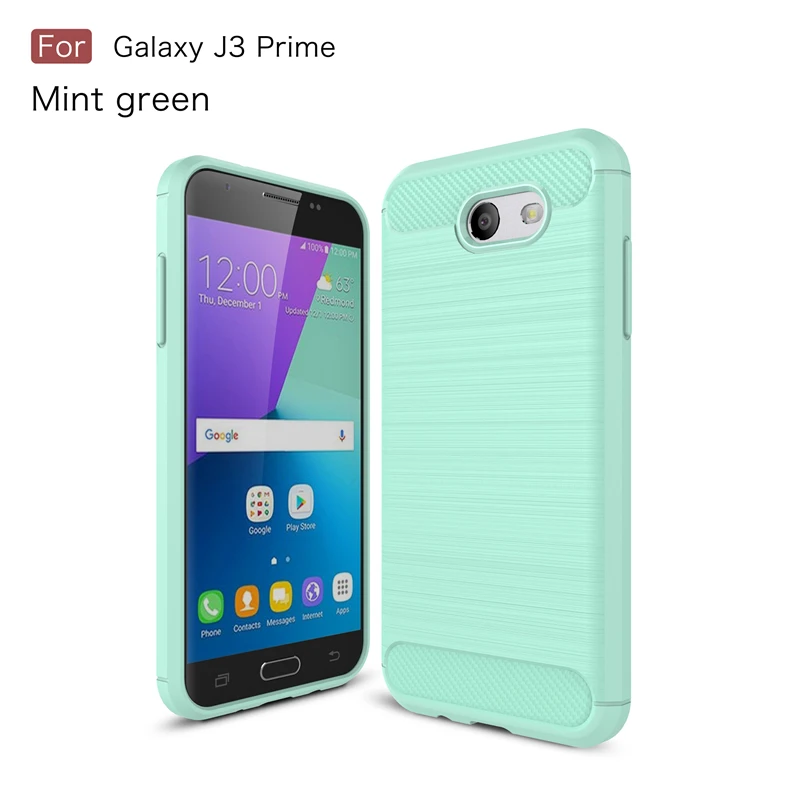 Силиконовый чехол для samsung Galaxy J3 Prime 2017 Prime/Emerge матовый телефона Samsung prime | Мобильные