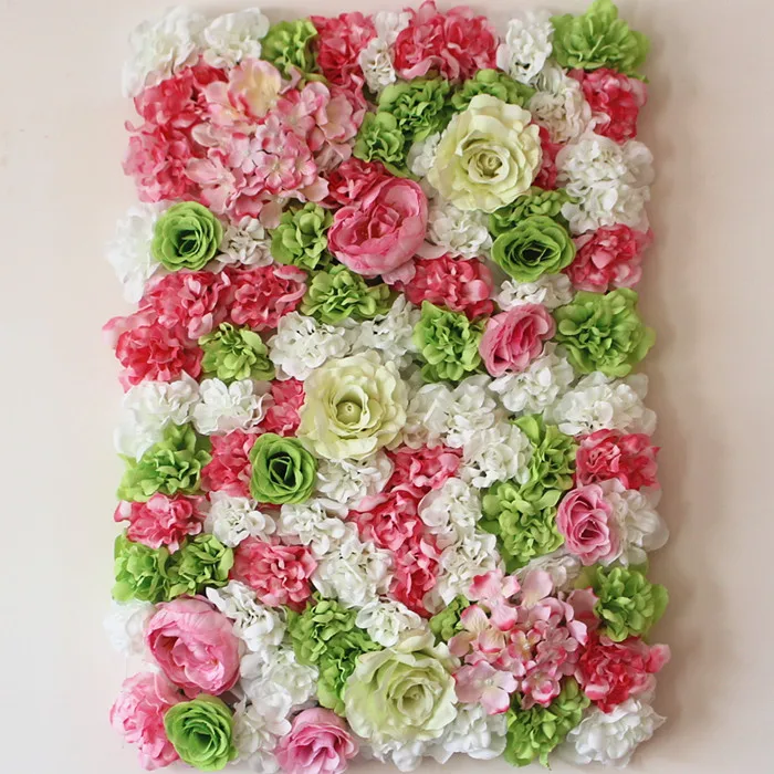 40X60cm искусственная шелковая Гортензия роза цветок стена отель дом свадьба фон