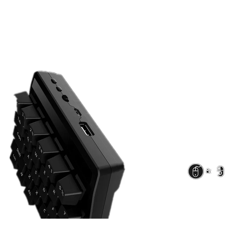 Механическая клавиатура с RGB подсветкой 28 клавиш|Геймпады| |