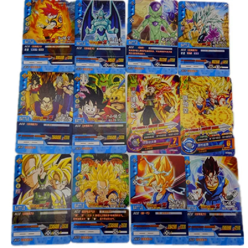408 шт. Dragon Ball Super Ultra Instinct Goku играющая карточная игрушка часы в советском стиле игровая коллекция для детей
