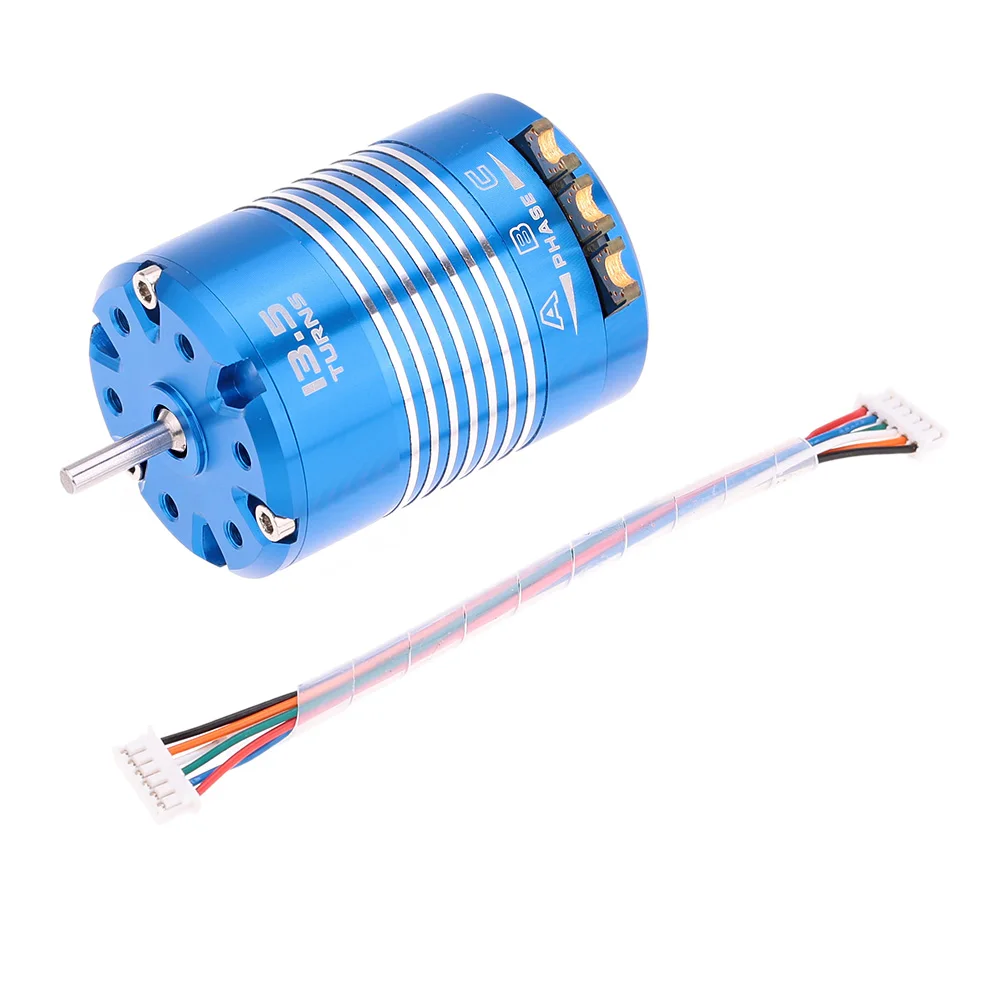 Новый 540 8.5 т 13.5 17.5 датчиками бесщеточный Двигатель для 1/10 RC автомобилей Грузовик