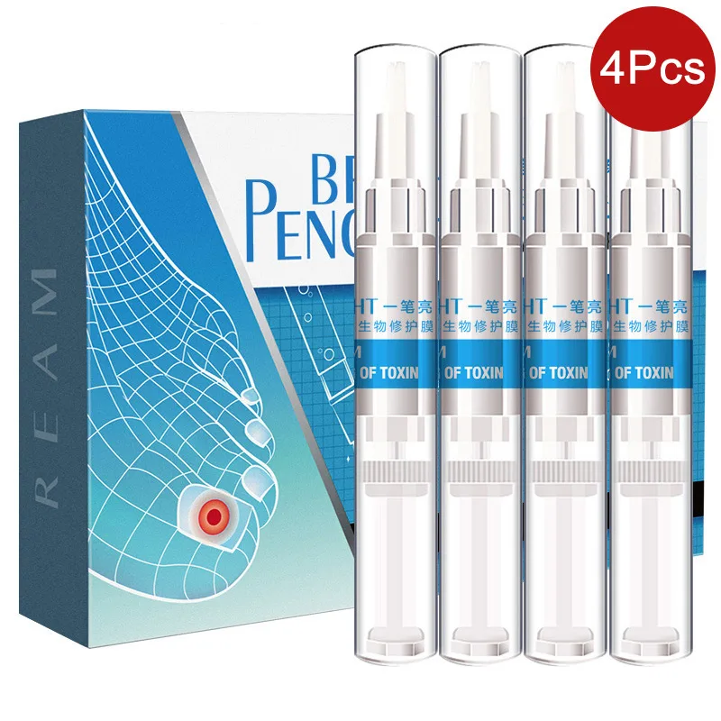 4 шт. 3 мл гели для ногтей грибковые лечение против грибка ногти ног &quotфранцзуский