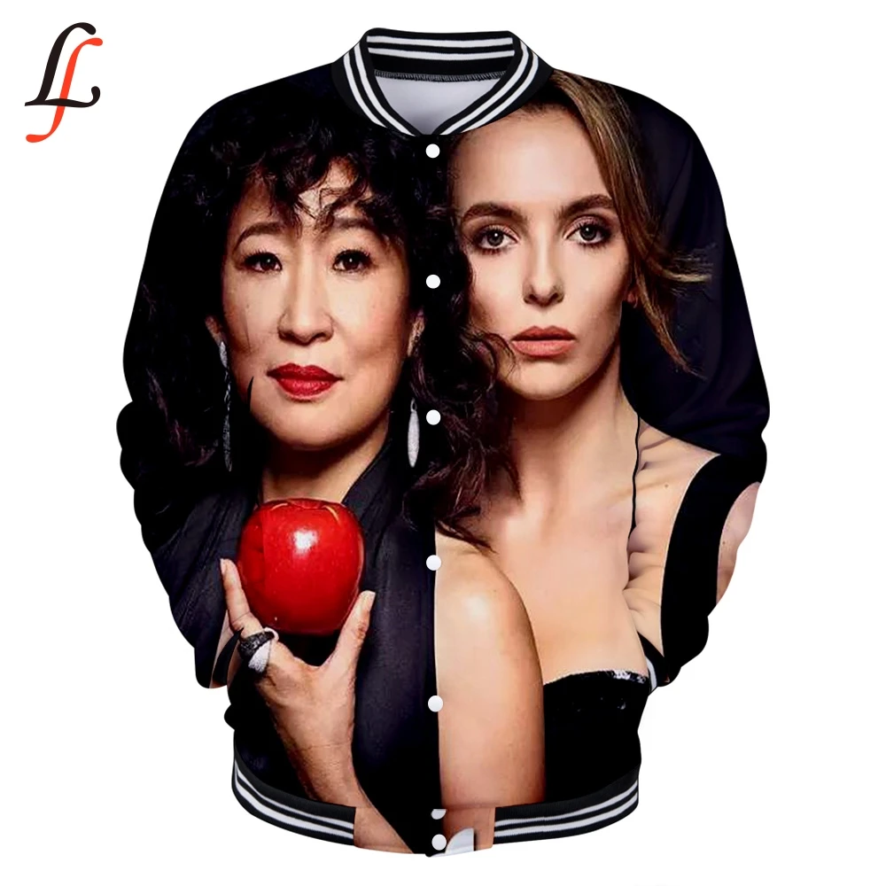 Killing Eve телевизионные Толстовки для женщин и мужчин зимняя повседневная
