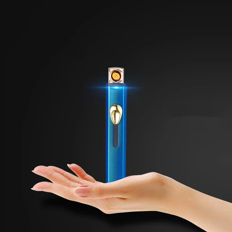 Портативная USB Зажигалка перезаряжаемая электротоническая зажигалка