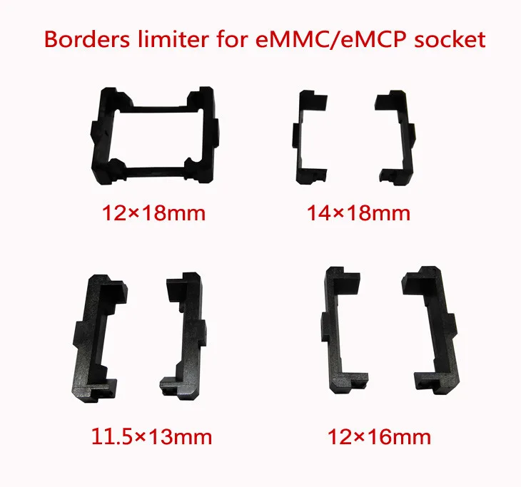 EMMC/eMCP тестовая розетка ограничитель границы направляющая рамка 11 5*13 мм 12*16 12*18 14*18