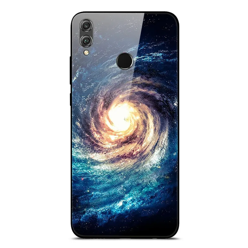 as photo 38 Чехол для huawei Honor 8X, чехол Honor8x Max, задняя крышка из закаленного стекла, чехол для huawei Honor 8X, чехол 8 X TPU, бампер Honor 8X Max - Цвет: as photo 38