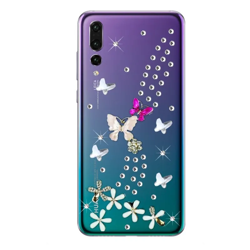 P20 P30 Pro Crystal Diamond Case for Huawei P Smart 2019 Honor 20 10 20i 10i 9X 8X 8A 8C 8S V20 V10 Mate lite Nova 6 5T 5 |