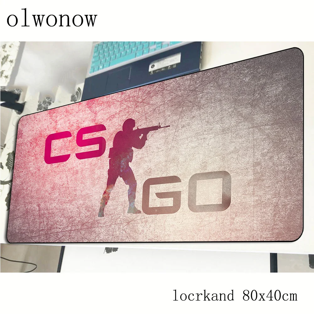Коврик для мыши csgo 80x40 см подарок на Хэллоуин лучшие игровые коврики крупные