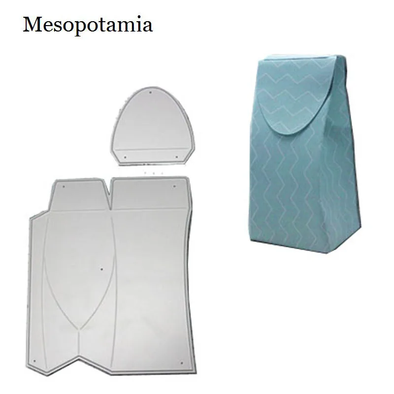 Сделай Сам Скрапбукинг альбомы сумка посылка Складная Пирамида карта