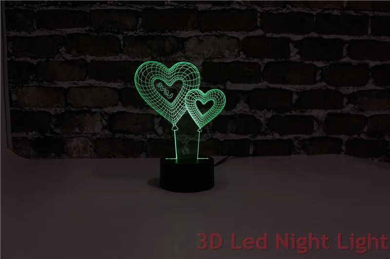Украшение для комнаты на чердаке 3D освещение Led Nite Lite с сертификатом RoHS YJM-2903 |