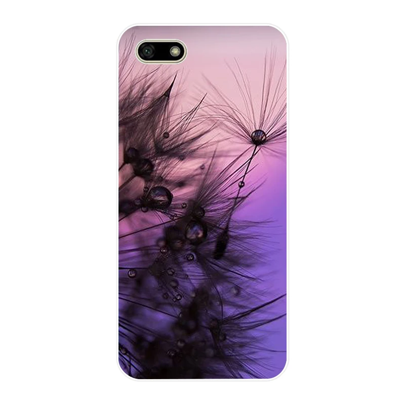 269H infinity on purple Soft Silicone Tpu Cover Case for huawei Honor 7a pro 7x play case | Мобильные телефоны и