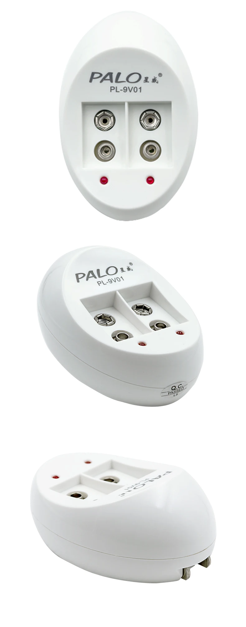 PALO 9V зарядное устройство для 9V 6F22 Ni-MH литий-ионная аккумуляторная батарея с 4 шт 9V ni-mh 300mAh аккумуляторные батареи