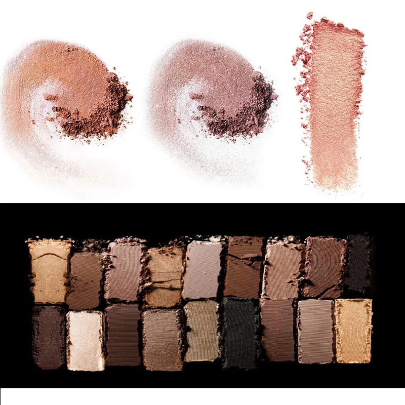 Матовые тени для век Maquillaje sombra de sobrancelha блестящие пигментные нюдовые наборы