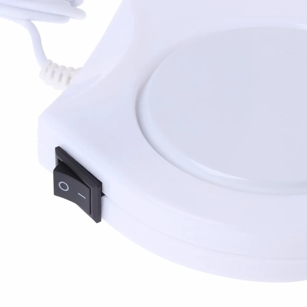 Портативный USB Электрический питательный стаканчик грелка Pad пластина для офиса