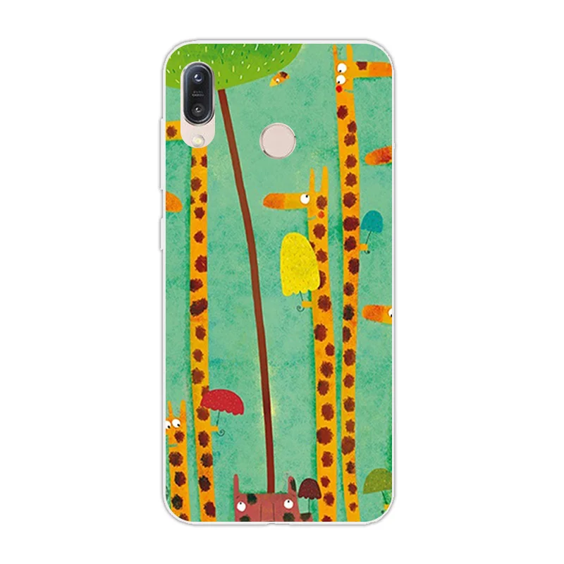 Silicon Cases for Asus Zenfone Max M1 Cute Animal Back Cover Coque ASUS ZB555KL 5.5 inch Soft TPU Capa |