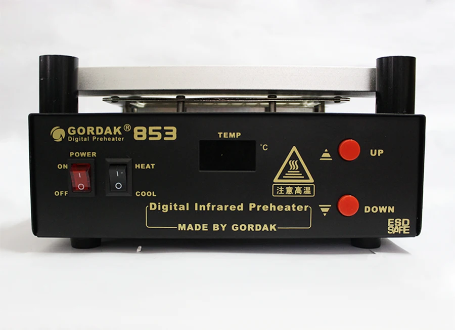 Бесплатная доставка паяльная станция Gordak 853 Digita с тепловым феном BGA +