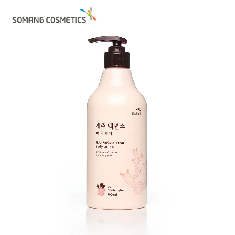 Somang Korean Skin Care 500ml Jeju Prickly Pear Body Lotion Hydrates Moisturizes and Soothes Plant Cream | Красота и здоровье
