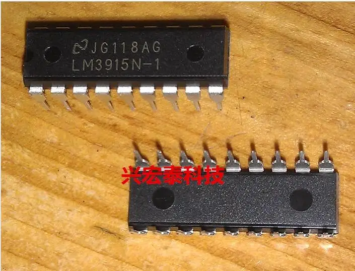 100 шт./лот LM3915N 1 LM3915 DIP 18|Компоненты предохранителей| |