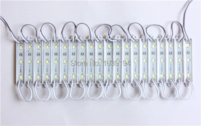 Высокояркие светодиодные модули 12 В 5630 SMD 3 светодиодный модуль теплый белый