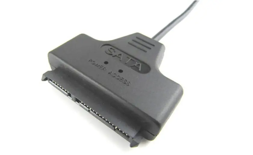 Günstig 500 Stücke USB 2,0 USB 2,0 Zu SATA Serial ATA 15 + 7 22P 22Pin Stecker Adapter Kabel Für 2.5