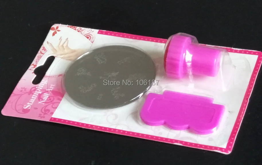 Набор для стемпинга ногтей разные пластины штампы скребки DIY Изображение шаблоны
