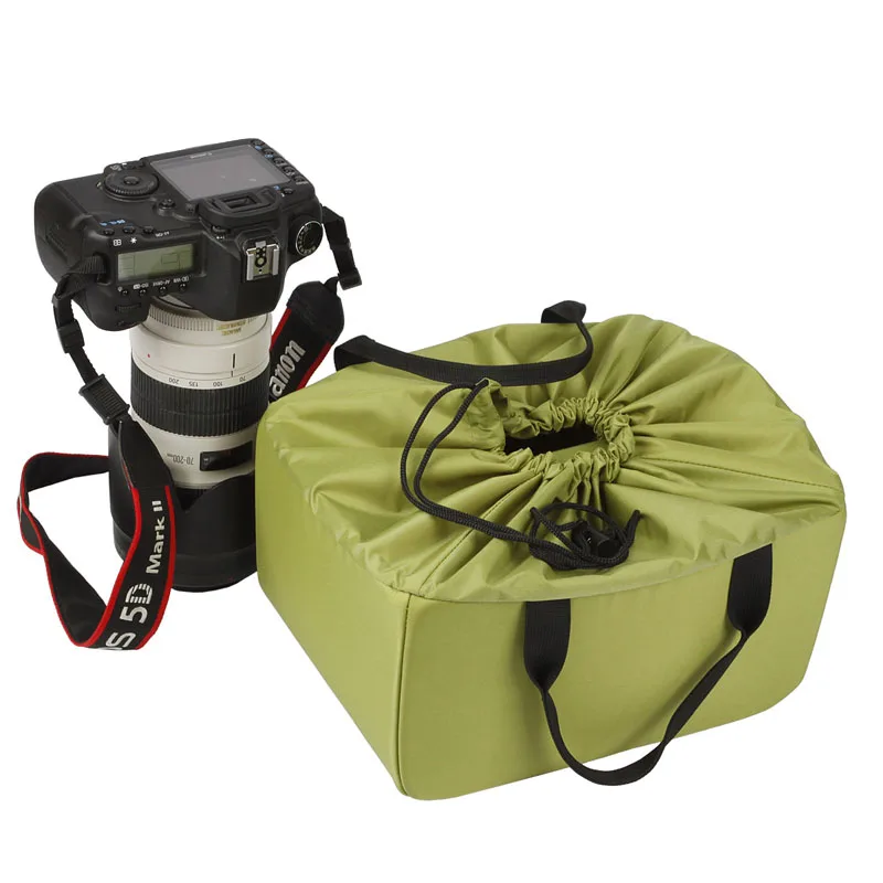 Сумка для хранения объектива камеры 6D 5D Mark III 60D 70D 600D 700D 7D2 D3200 D5500 D7100 D610 D810 A900 A99|video