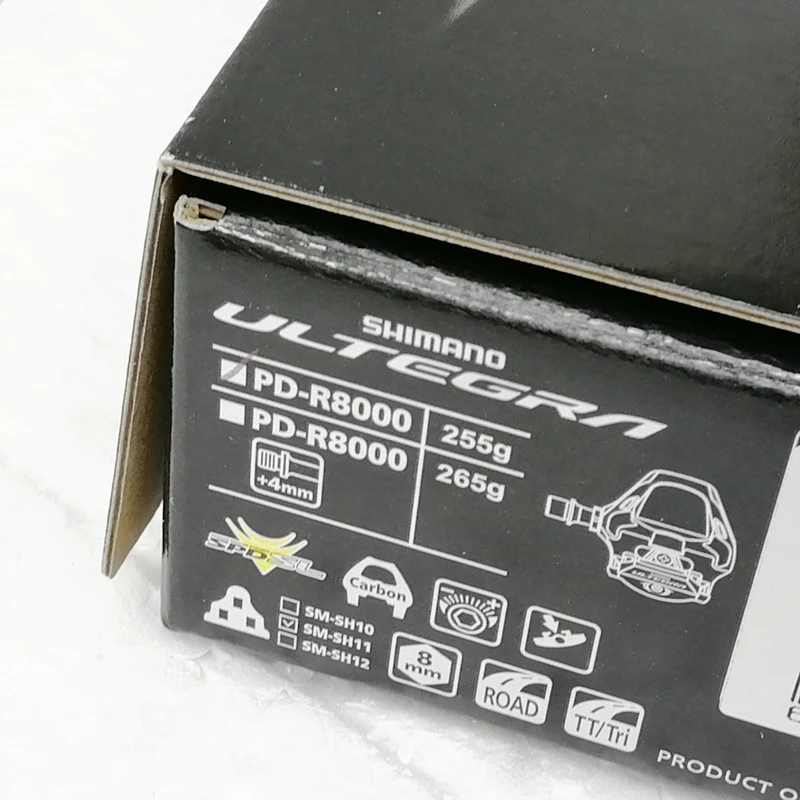 SHIMANO ULTEGRA PD R8000 Углеродные самоблокирующиеся SPD педали для велосипеда гоночный