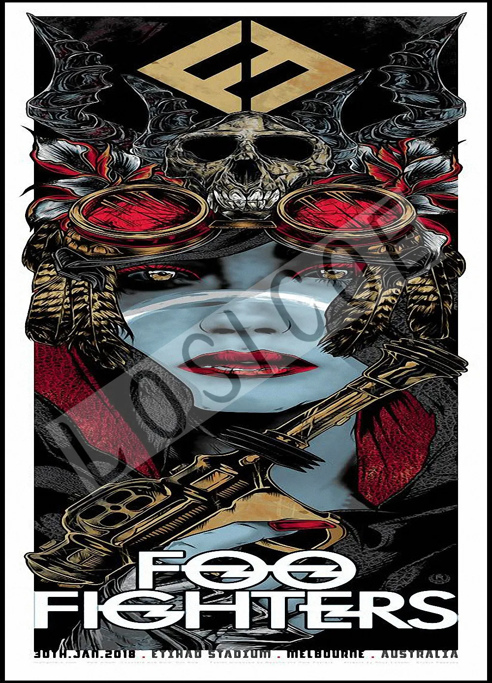 30X42 см gig poster | Thrash Metal Poster череп Heavy Dope Рок н ролл винтажный Kraft Paper Настенный