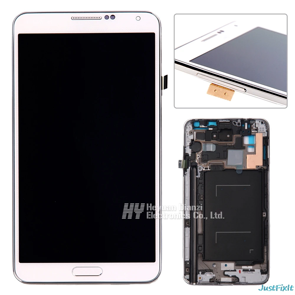 100% Оригинальный протестированный 5 7 ''для Samsung Galaxy Note 3 N9005 ЖК дисплей с