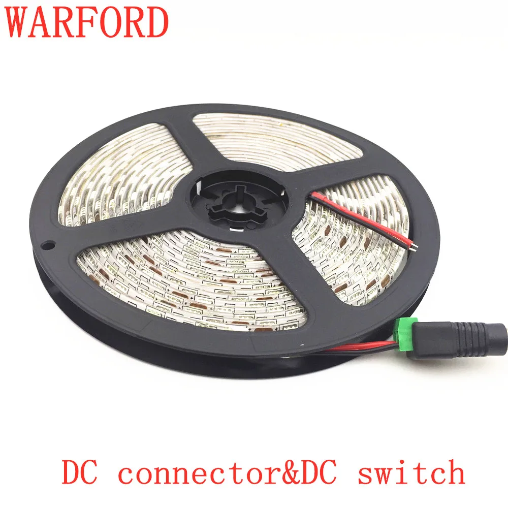 DC12V 5 м/рулон 5050 60 светодио дный s/M гибкий света RGB Светодиодные ленты строка лента