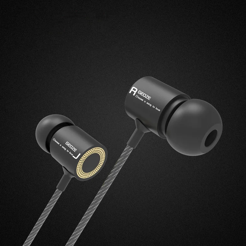 RUKZ R3 High End стерео в ухо наушники с микрофоном для мобильного телефона XBS Bass