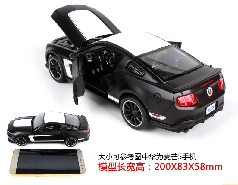 Maisto 1:24 Ford Mustang Boss 302 спортивный автомобиль литая модель автомобиля игрушка Новинка в коробке 31269