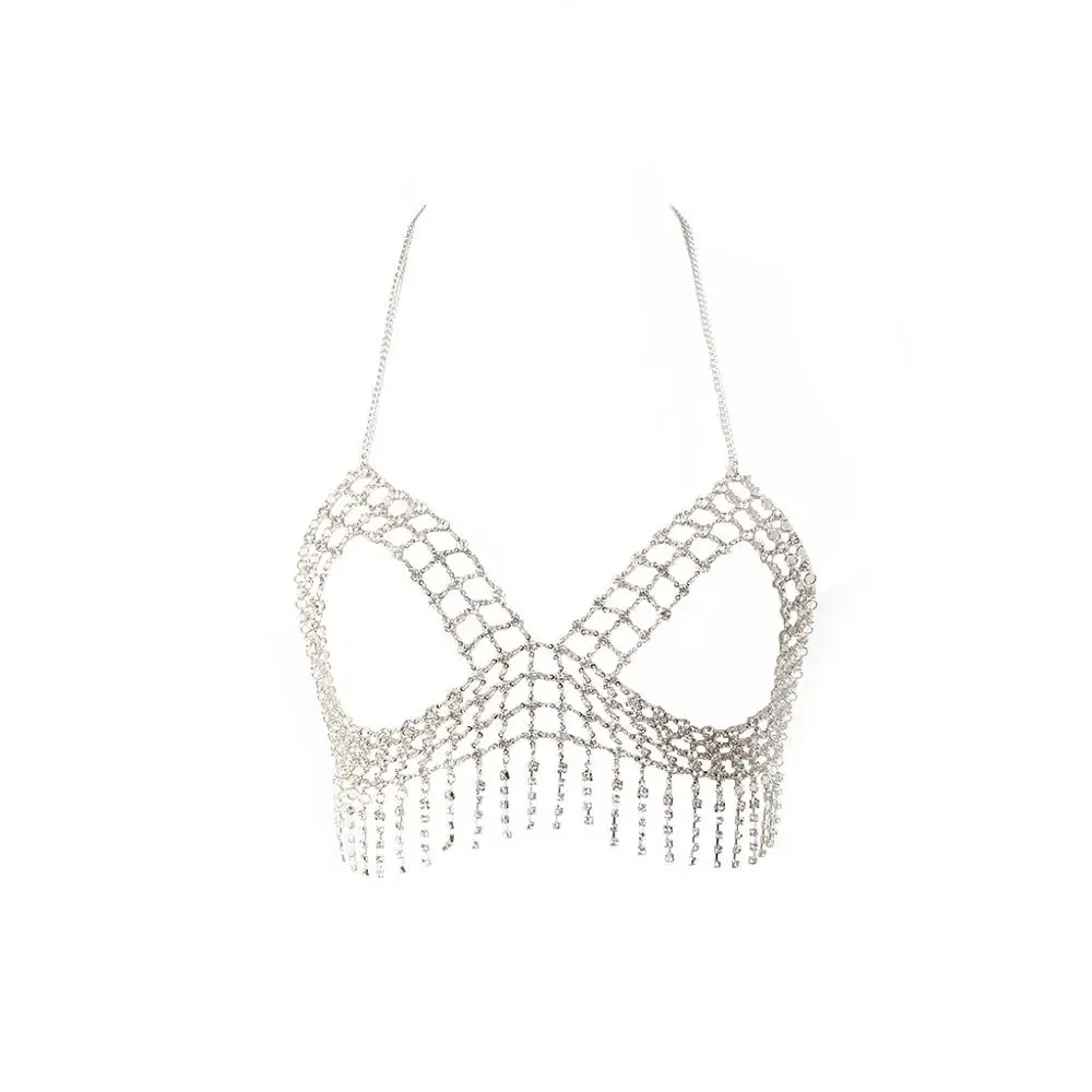 Сексуального патрона нательная цепочка под обувь с украшением в виде кристаллов