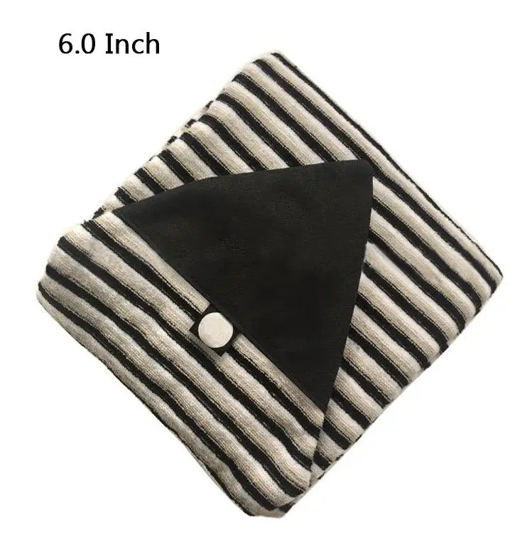 Brown Black 6.0 inch Носки для серфинга Qick-сухой Чехол для серфинга защитный чехол для хранения в полоску 6,0 ''/6,3''/6,6 ''/7'' принадлежности для серфинга - Цвет: Brown Black 6.0 inch