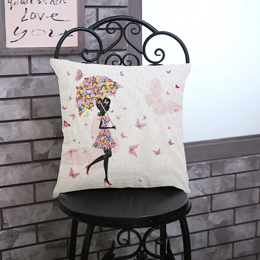 Наволочка для подушки девочек розовые декоративные наволочки подушек в виде